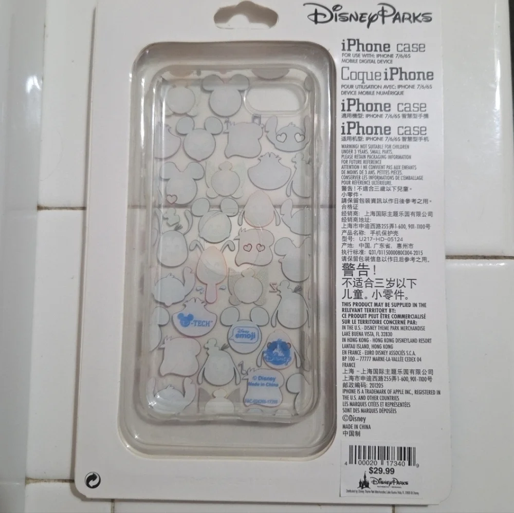 Disney Multicolor Emoji Character Hard Case for iPhone 7/6/6S